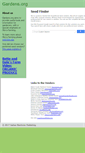 Mobile Screenshot of gardens.org
